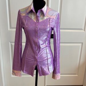 SS NEON SPUR rodeo shirt